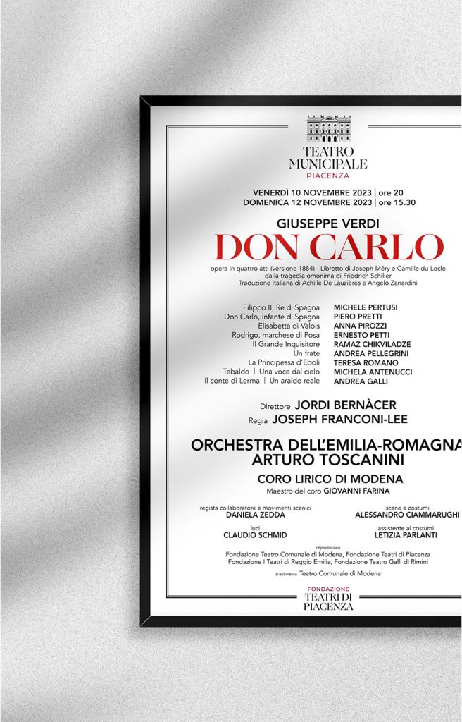 Teatro di Piacenza Don Carlo